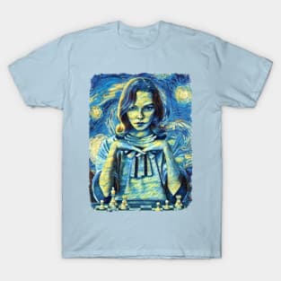 The Queen's Gambit Van Gogh Style T-Shirt